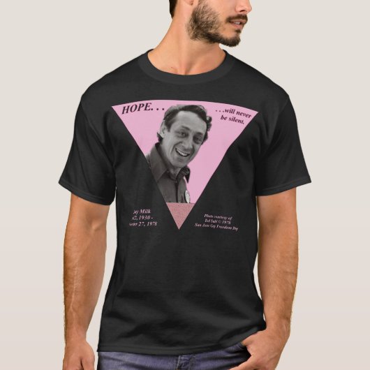 Harvey Milk T-Shirt (Voorkant)