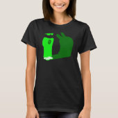 Harvey OS green-terminal T-shirt (Voorkant)