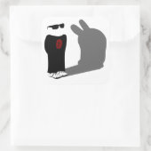 Harvey OS original Vierkante Sticker (Tas)