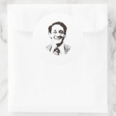 Harvey   ronde sticker (Tas)