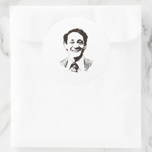 Harvey   ronde sticker (Tas)