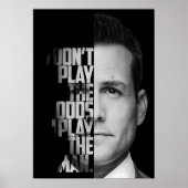 Harvey Specter Quotes Poster (Voorkant)