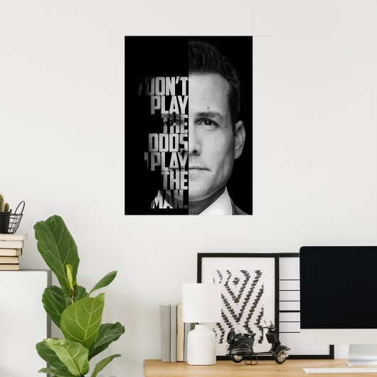 Harvey Specter Quotes Poster (Thuiskantoor)