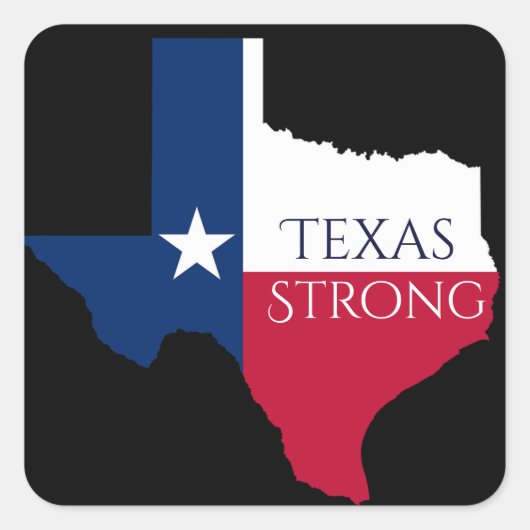 Harvey Sticker in de Amerikaanse staat Texas (Voorkant)