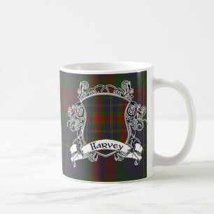 Harvey Tartan Shield Koffiemok