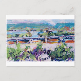 Harvey Taylor Bridge uit Negley Park Briefkaart