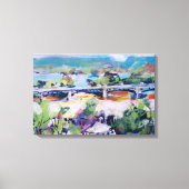 Harvey Taylor-brug / Kunstenaar Larry Lerew Canvas Afdruk (Voorkant)