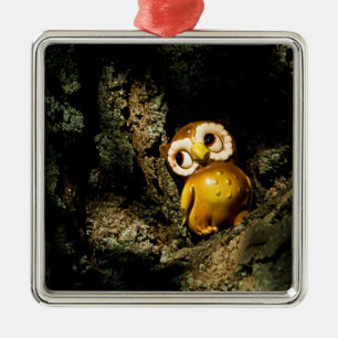Harvey the Owl I Metalen Ornament