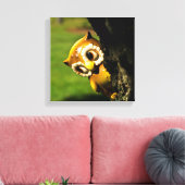 Harvey the Owl II Canvas Afdruk (Insitu (Woonkamer))