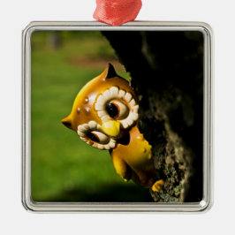 Harvey the Owl II Metalen Ornament