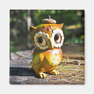 Harvey the Owl III Magneet