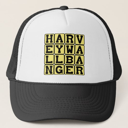 Harvey Wallbanger, Lekkere Cocktail Trucker Pet (Voorkant)