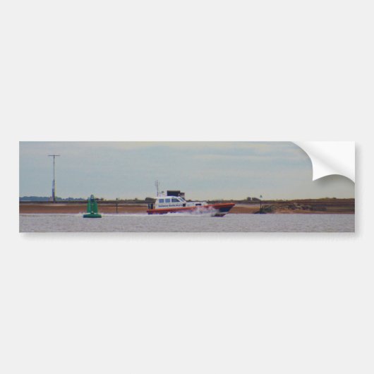 Harwich Haven loodsboot Bumpersticker (Voorkant)