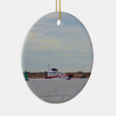 Harwich Haven loodsboot Keramisch Ornament (Rechts)
