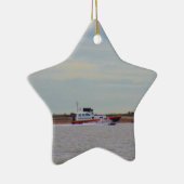 Harwich Haven loodsboot Keramisch Ornament (Rechts)