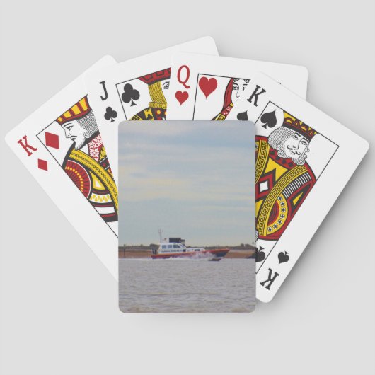 Harwich Haven loodsboot Pokerkaarten (Achterkant)