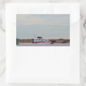 Harwich Haven loodsboot Rechthoekige Sticker (Tas)