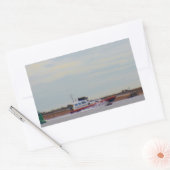 Harwich Haven loodsboot Rechthoekige Sticker (Envelop)