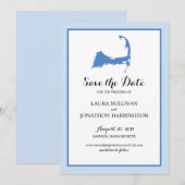 Harwich Wequassett Cape Cod. | Weddenschap Save The Date (Voorkant / Achterkant)