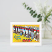 Harwichport Cape Cod Massachusetts MA Old Briefkaa Briefkaart (Staand voorkant)