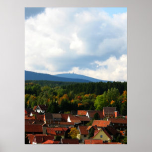 harz bergen poster