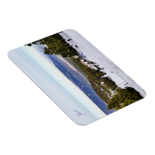 Harz in de sneeuwfotomagneet magneet (Rechterzijde)