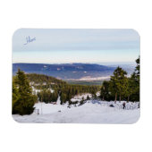 Harz in de sneeuwfotomagneet magneet (Horizontaal)