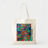 Hasani Cannon Collectie Canvas tas : Red Queen (Voorkant)