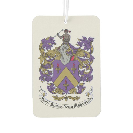 Hasbrouck Car Luchtverfrisser (Achterkant)