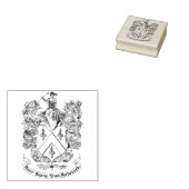 Hasbrouck Crest Inking Pad Rubberstempel (Gestempeld)