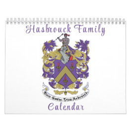 Hasbrouck Familie Muurkalender Kalender