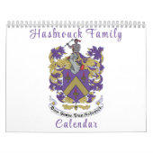 Hasbrouck Family Wall Calendar Kalender (Hoes)