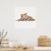 Hasbunallah Poster (Keuken)