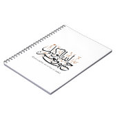 HasbunAllah wa Ni‘ma Al-Wakil – Arabic Thuluth Notitieboek (Linkerzijde)