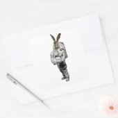 Hase Astronaut Sticker (Envelop)