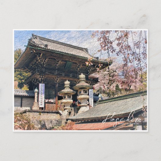 Hase-dera (Nara-Yamato) ポストカード Briefkaart (Voorkant)
