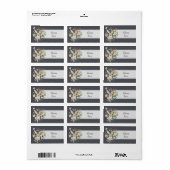 Hase im Busch Adressaufkleber Etiket (Full Sheet)