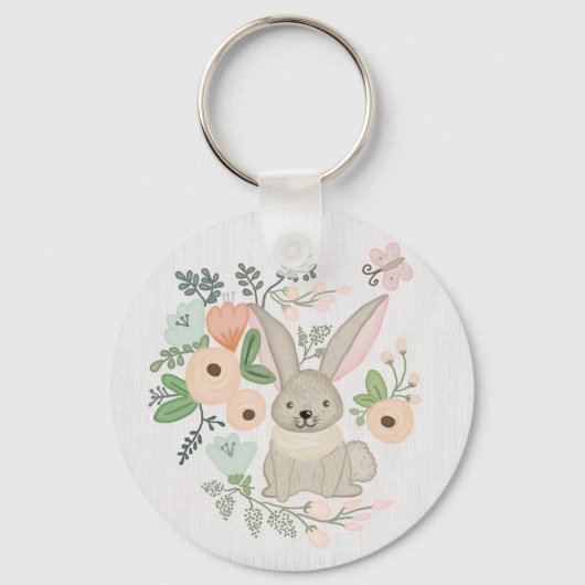 Hase im Busch Sleutelhanger (Voorkant)