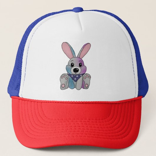 Hase mit Tuch Trucker Pet (Voorkant)