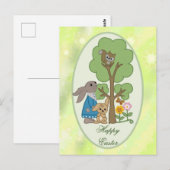Hase und Eichhörnchen  Briefkaart (Voorkant / Achterkant)