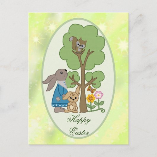 Hase und Eichhörnchen  Briefkaart (Voorkant)