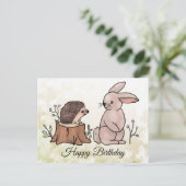 Hase und Igel Briefkaart (Staand voorkant)