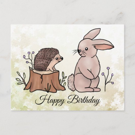 Hase und Igel Briefkaart (Voorkant)