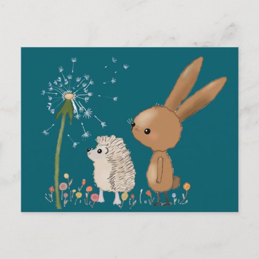 Hase und Igel Briefkaart (Voorkant)