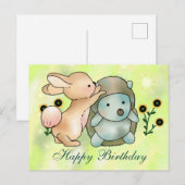 Hase und Igel Postkarte Briefkaart (Voorkant / Achterkant)