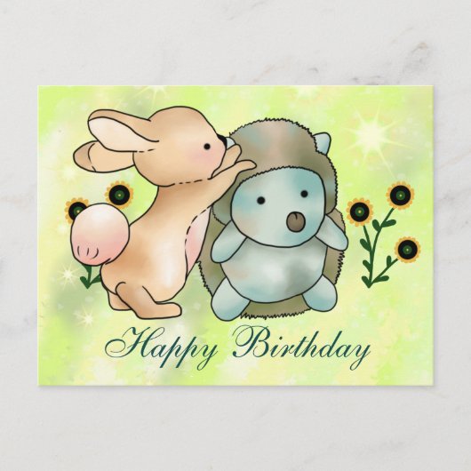 Hase und Igel Postkarte Briefkaart (Voorkant)