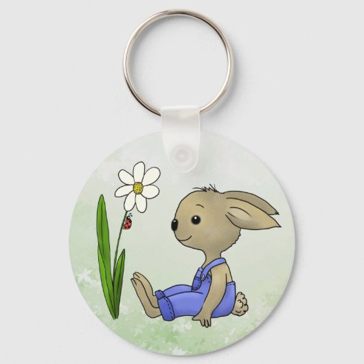 Hase und Marienkäfer Sleutelhanger (Voorkant)