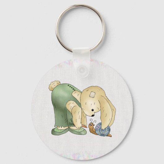 Hase und Schnecke Sleutelhanger (Voorkant)
