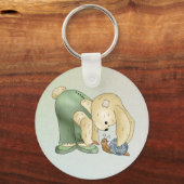 Hase und Schnecke Sleutelhanger (Voorkant)