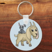 Hase und Ziege Sleutelhanger (Voorkant)